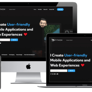 موقع تعريفي لخدمات فردية